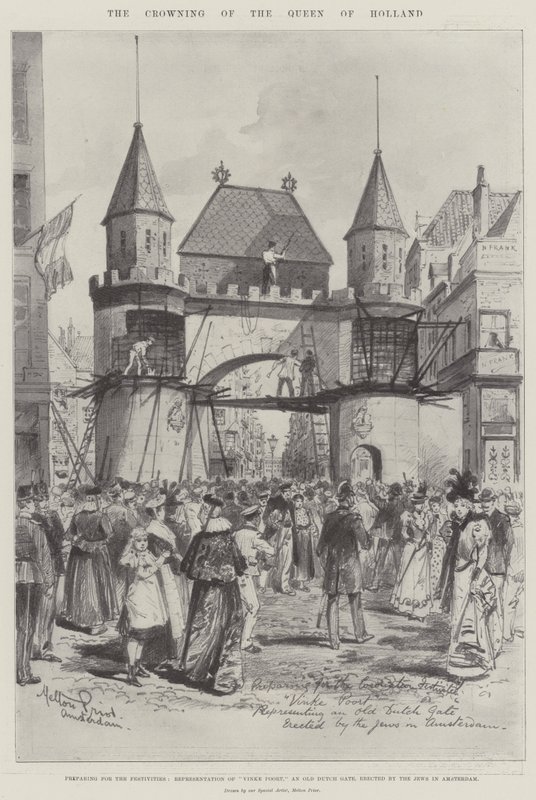 La coronación de la Reina de Holanda de Melton Prior