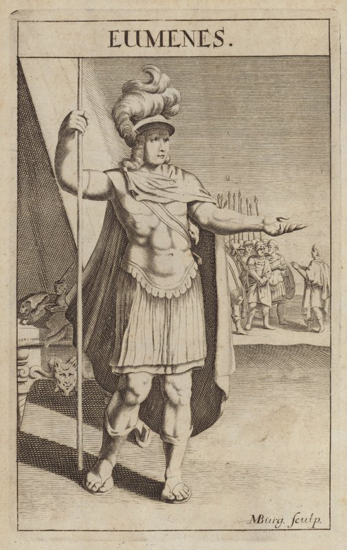 Eumenes, general y erudito griego de Michael Burghers