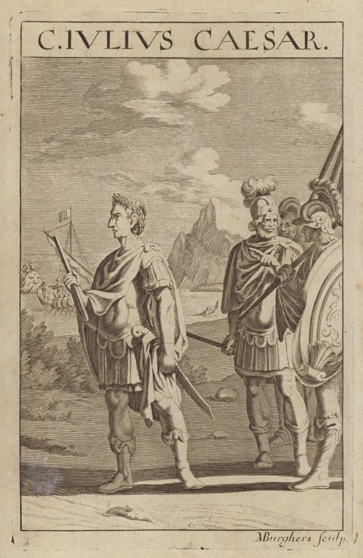 Julio César, estadista y general romano de Michael Burghers