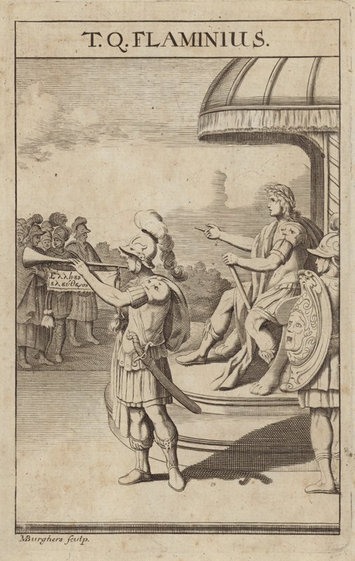 Tito Quincio Flaminino, general romano de Michael Burghers