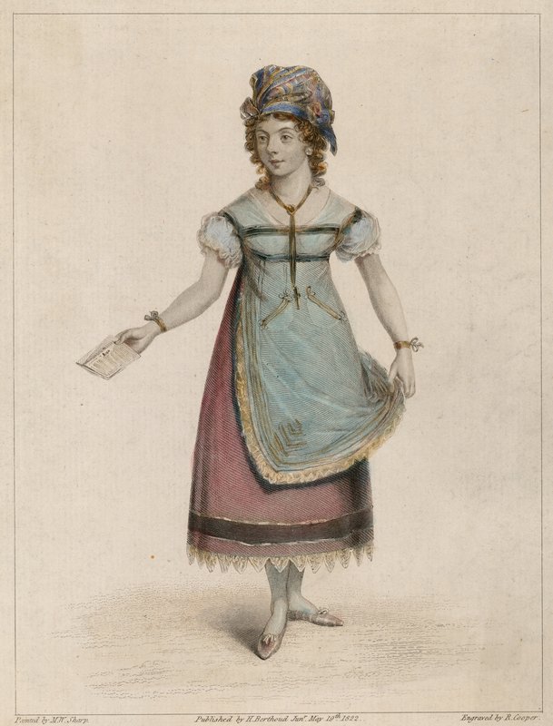 Miss S Booth como Christine en Amor en Vida Humilde de Michael William Sharp