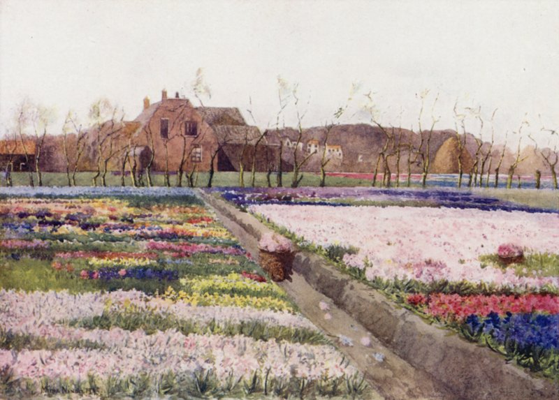 "Cuando la primavera desbloquea las flores para pintar el suelo risueño" de Mima Nixon