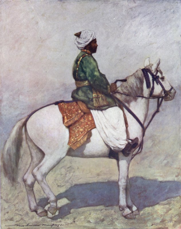 Jinete Pathan de Mortimer Ludington Menpes