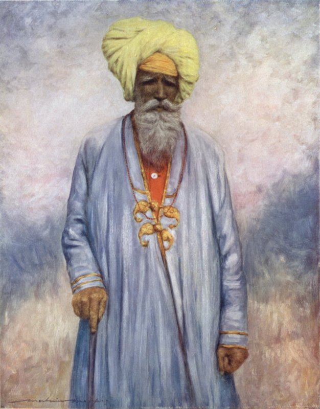 Un Retenedor del Maharajá de Cutch de Mortimer Ludington Menpes