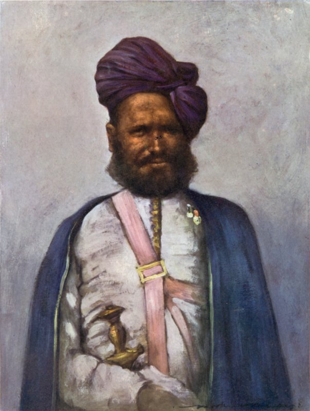 Un sirviente real de Rajgarh de Mortimer Ludington Menpes