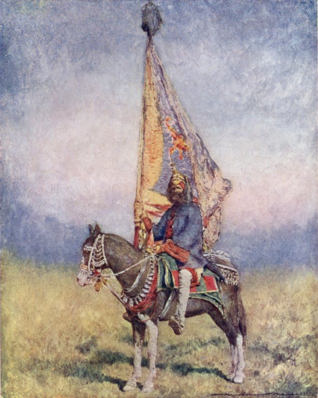 Un abanderado de Cutch de Mortimer Ludington Menpes