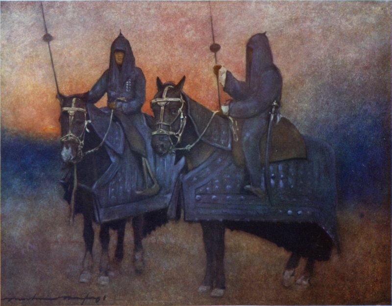 Caballos blindados de Mortimer Ludington Menpes