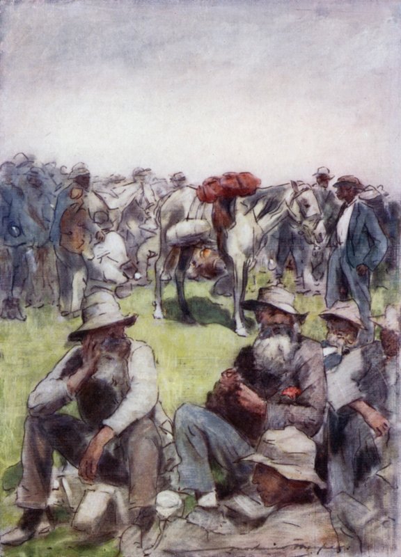 Prisioneros bóer de Mortimer Ludington Menpes