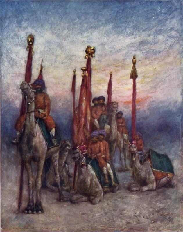 Campamento de los Jefes de Bombay de Mortimer Ludington Menpes