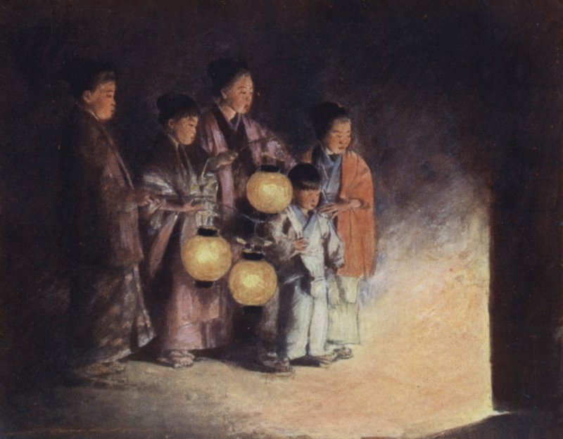 A la Luz de la Linterna de Mortimer Ludington Menpes