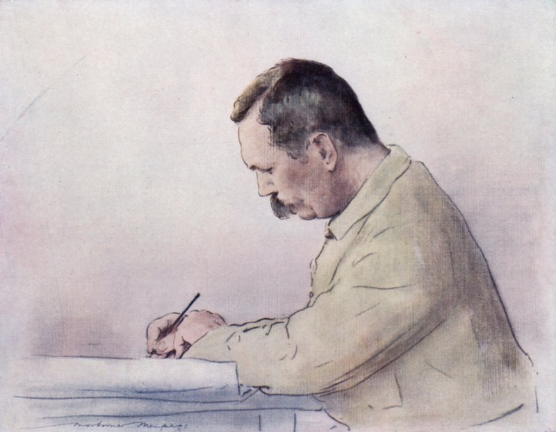 Dr. Conan Doyle de Mortimer Ludington Menpes