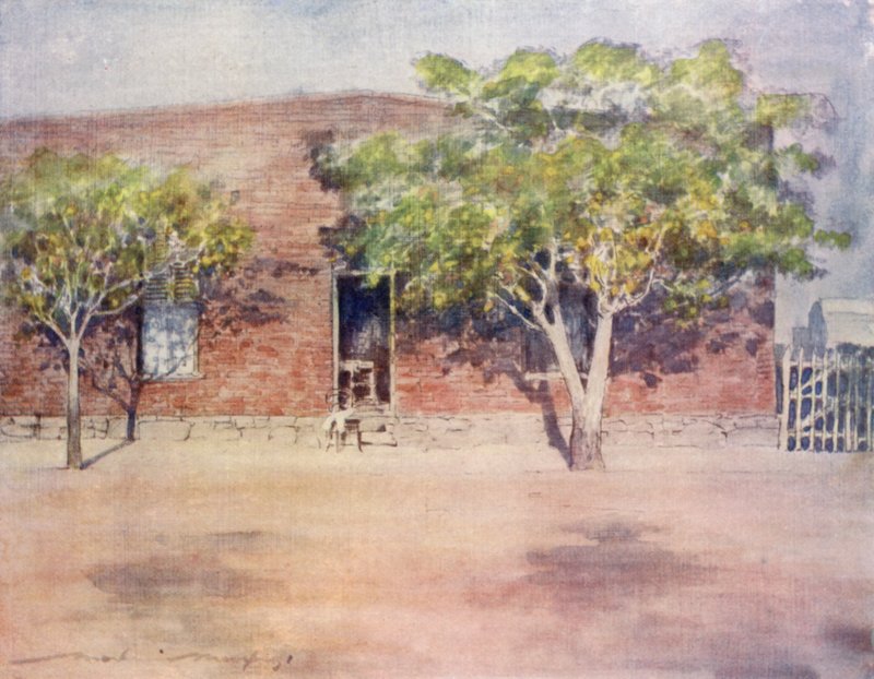 Cuartel General de Lord Roberts, Aasvogel Kop de Mortimer Ludington Menpes