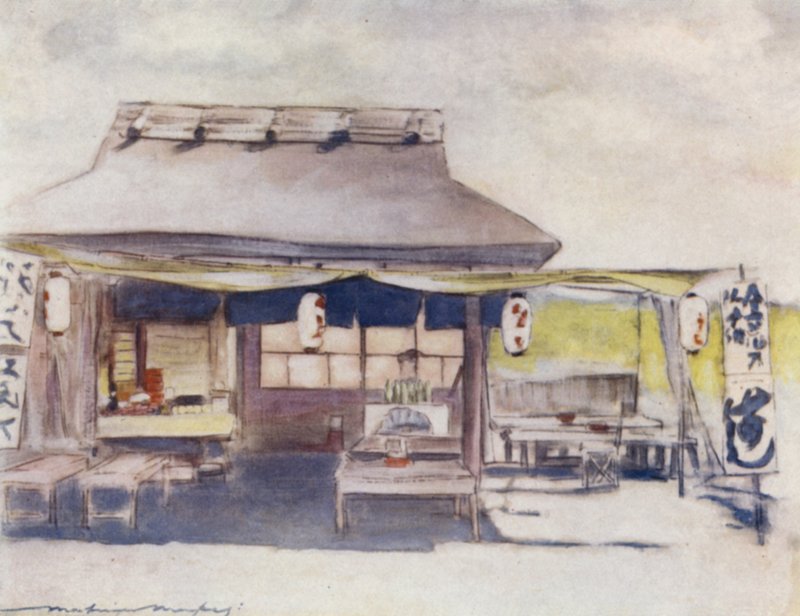 La casa de té vacía de Mortimer Ludington Menpes