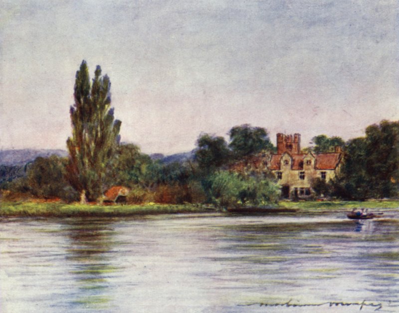 Abadía de Bisham de Mortimer Ludington Menpes