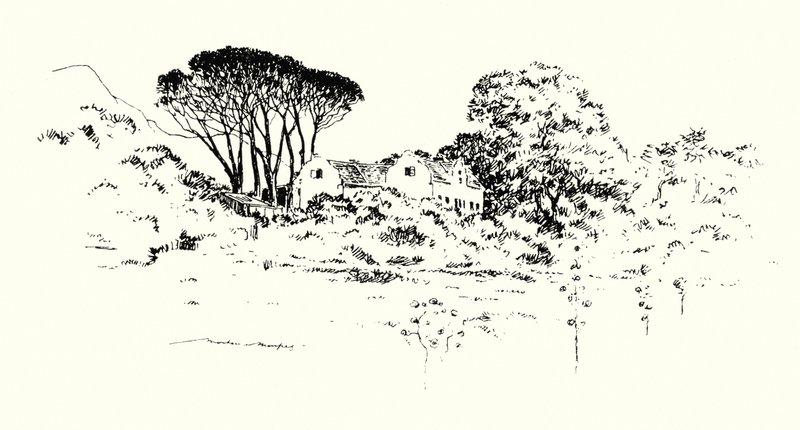 Granja de Cecil J Rhodes de Mortimer Ludington Menpes