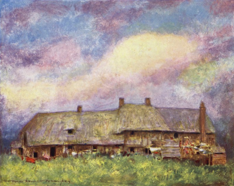 Cabañas, Dorchester de Mortimer Ludington Menpes