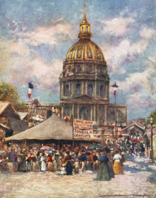 Hotel Des Invalides en Fête de Mortimer Ludington Menpes