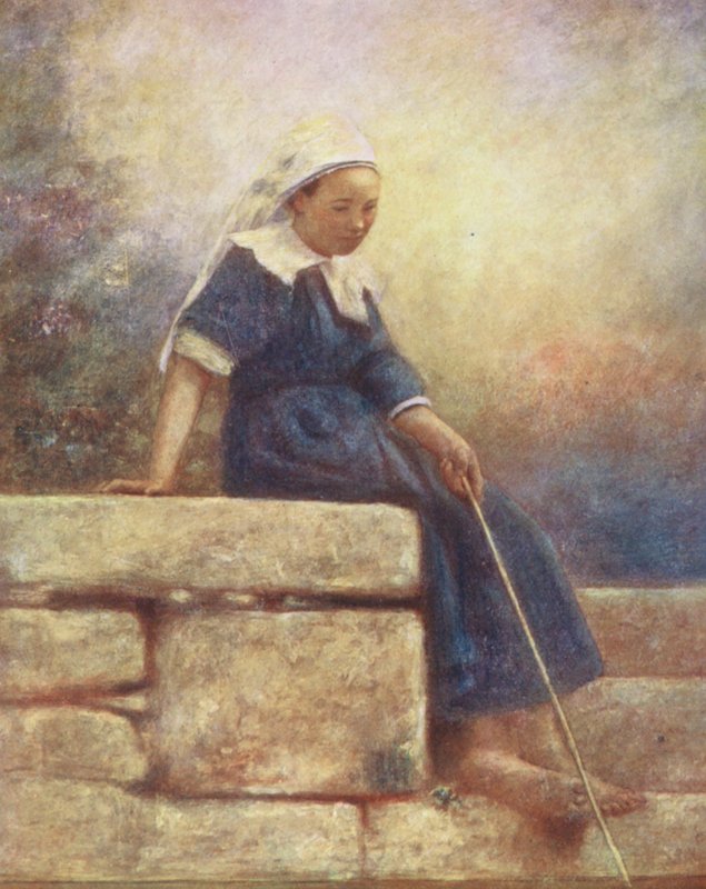 Horas ociosas (litografía en color) de Mortimer Ludington Menpes