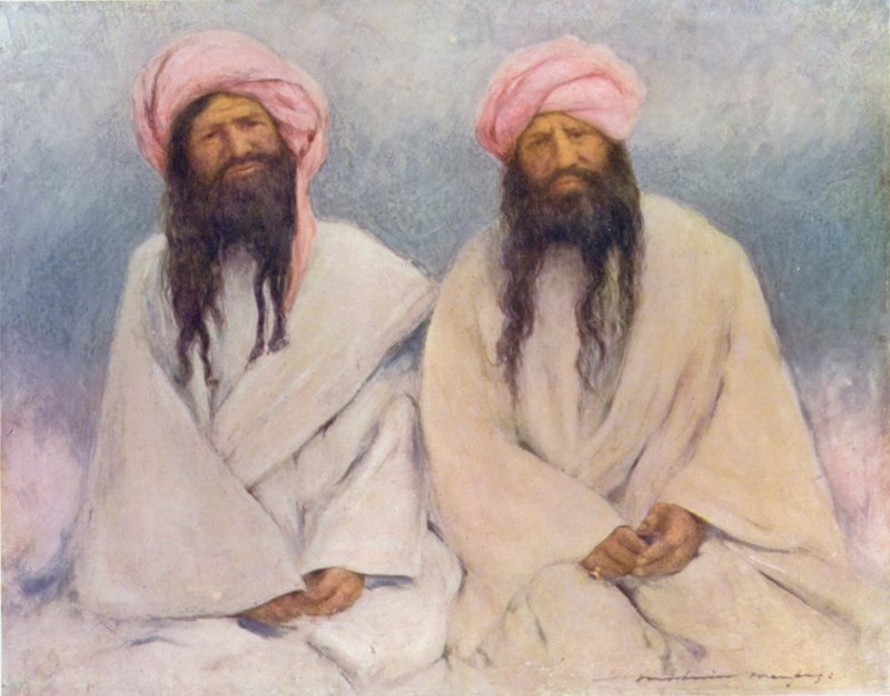 Dos jefes baluchis de Mortimer Ludington Menpes