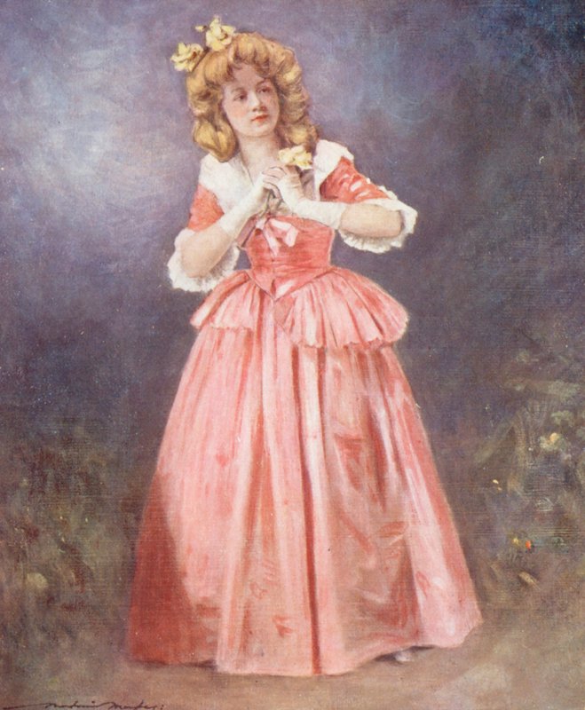 Niños del mundo: Inglés, Dorothy (litografía en color) de Mortimer Ludington Menpes