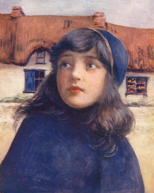 Niños del mundo: Irish, Molly (litografía en color) de Mortimer Ludington Menpes