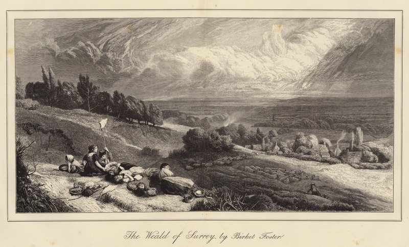 El Weald de Surrey de Myles Birket Foster
