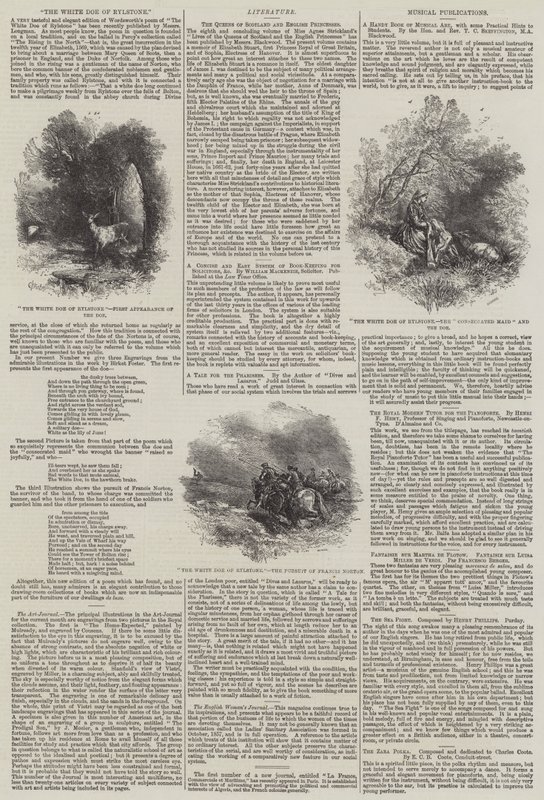La cierva blanca de Rylstone de Myles Birket Foster