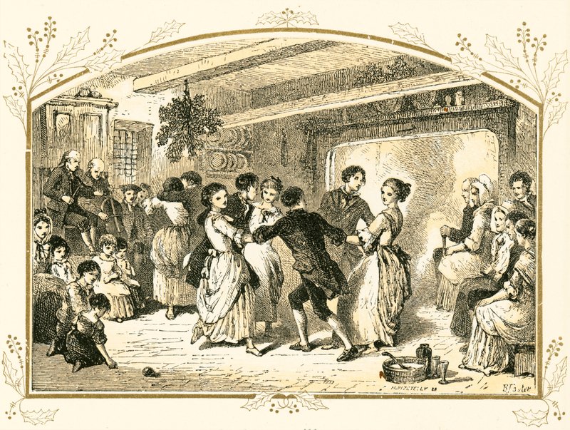 Kate, Dick, Ralph y Molly de Myles Birket Foster