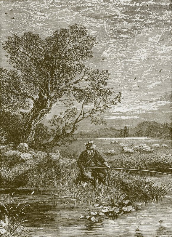 El deseo del pescador de Myles Birket Foster