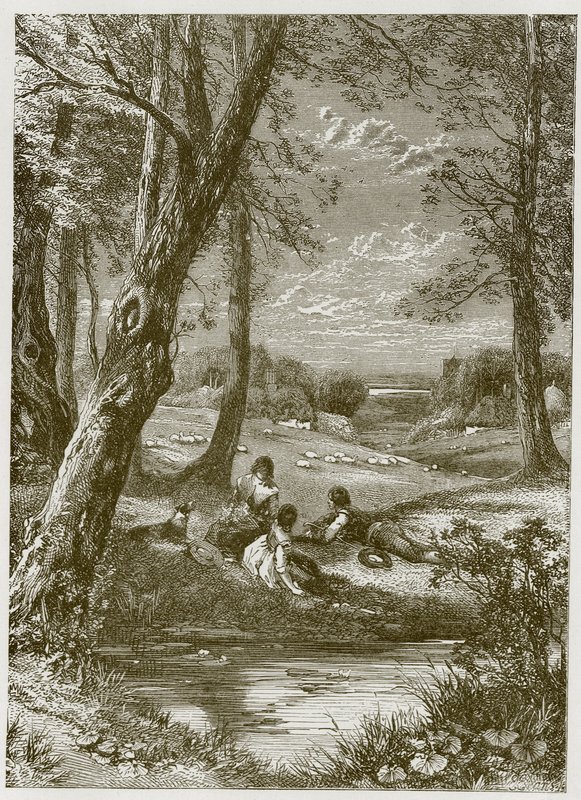 El elogio de la vida campesina de Myles Birket Foster