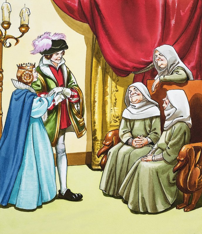 Las tres hilanderas de Nadir Quinto