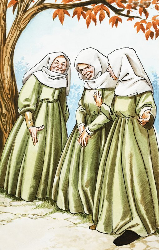Las tres hilanderas de Nadir Quinto