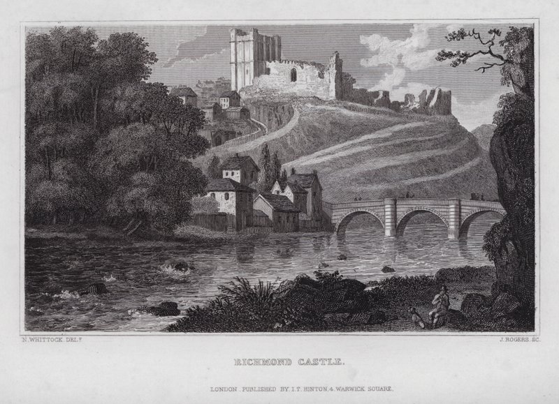 Castillo de Richmond de Nathaniel (after) Whittock