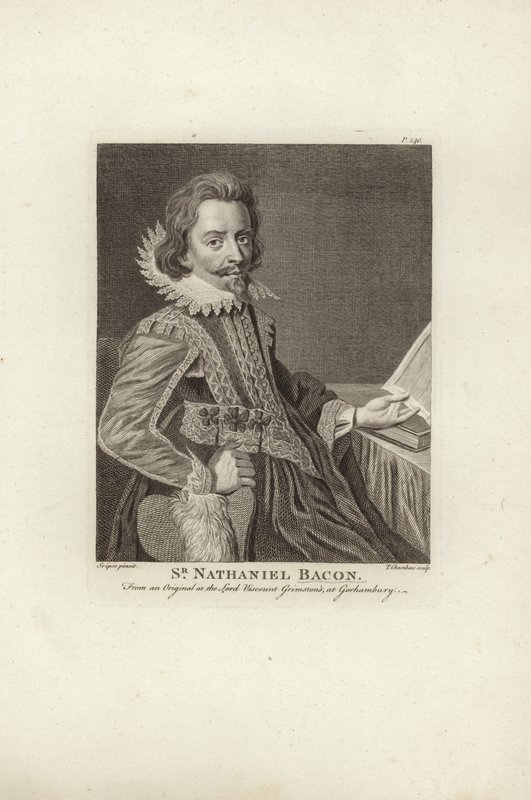 Sir Nathaniel Bacon, pintor aficionado de Nathaniel Bacon
