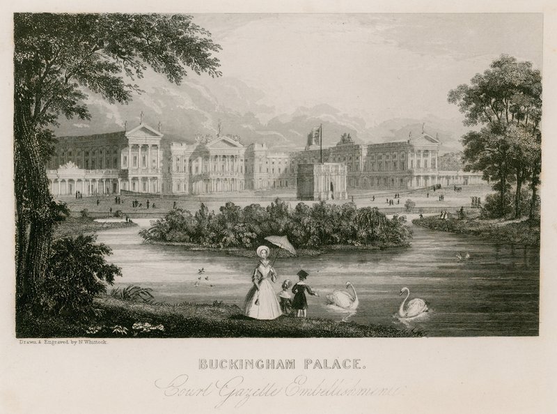 Palacio de Buckingham de Nathaniel Whittock