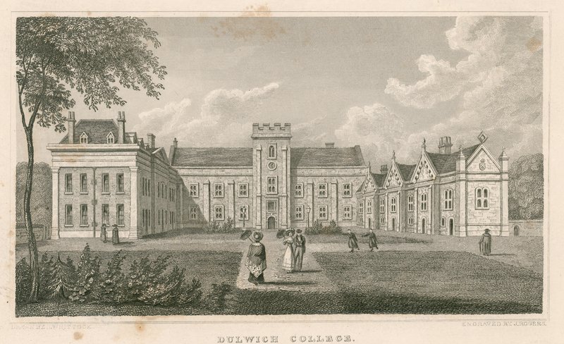 Dulwich College, Londres de Nathaniel Whittock