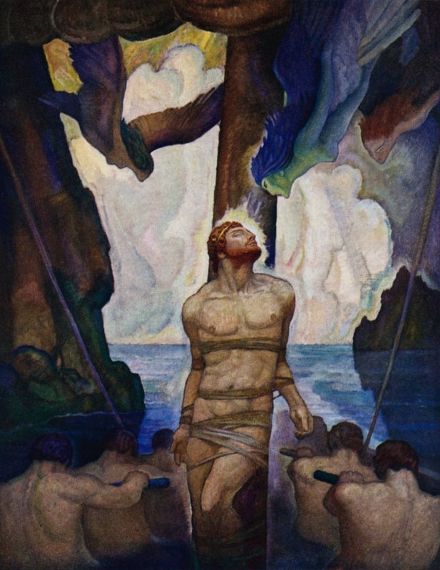 Odisea: Las sirenas de Newell Convers Wyeth