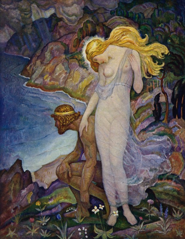 Odisea: Ulises y Calipso de Newell Convers Wyeth