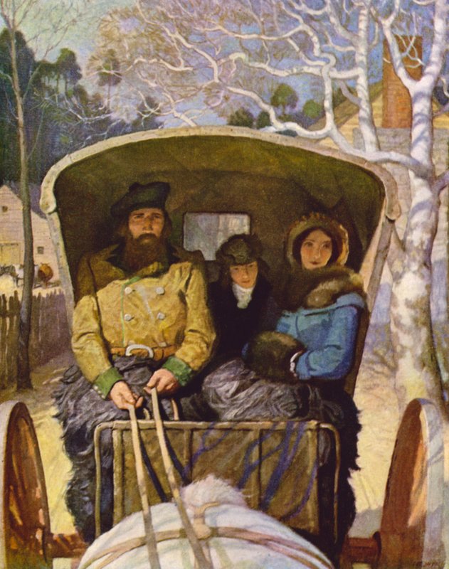 La Familia Fraser de Newell Convers Wyeth