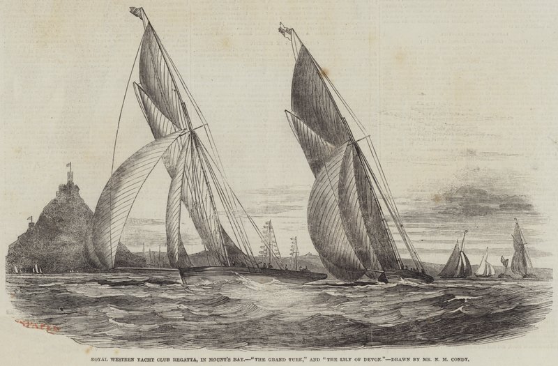 Regata del Royal Western Yacht Club, en Mount