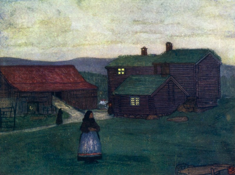 Noruega: Casas de campo construidas con postes de Nico Jungman
