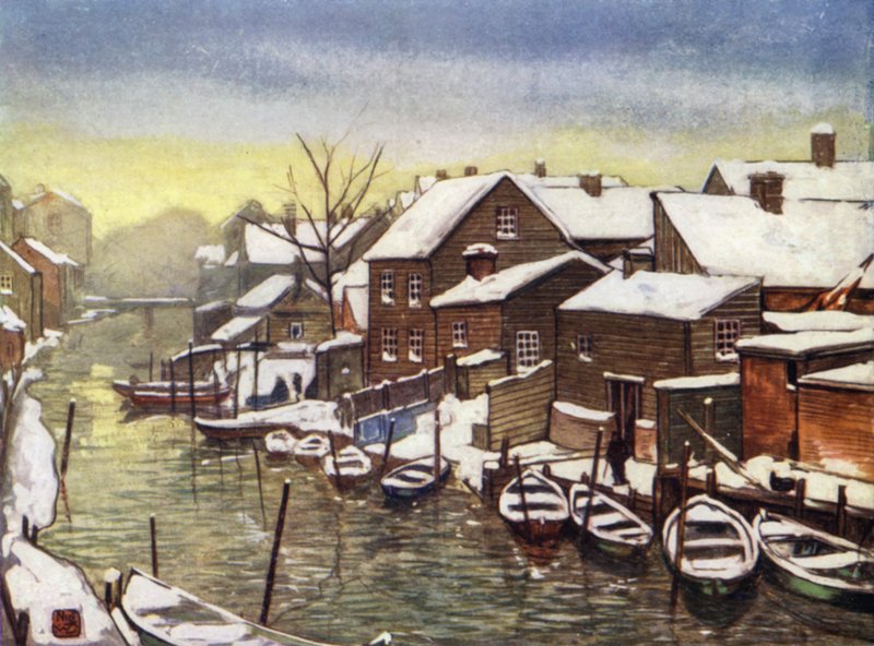 Noruega: Canal antiguo, Christiania de Nico Jungman