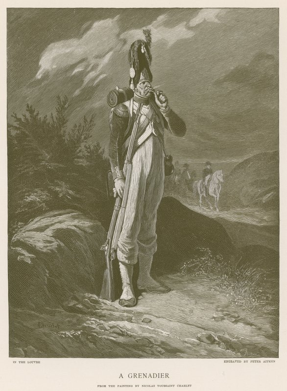 Un granadero de Nicolas Toussaint Charlet