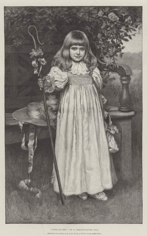 La pequeña Bo-Peep de Norman Prescott Davies
