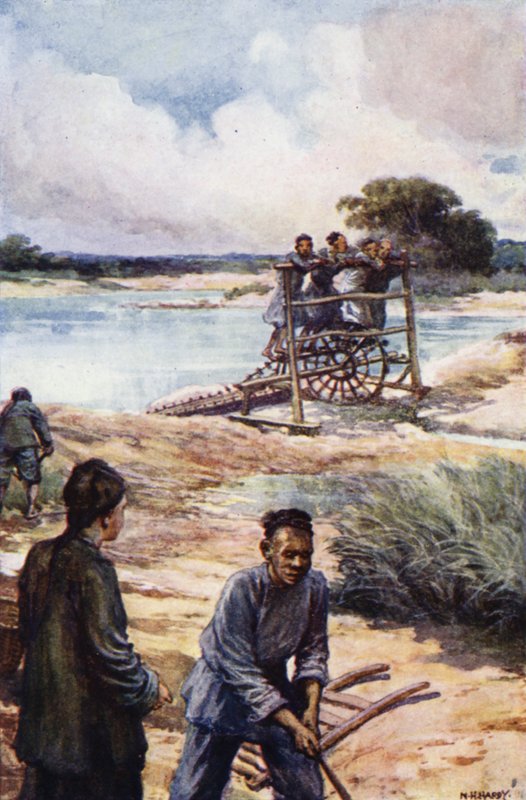China: Una rueda de agua de Norman Hardy