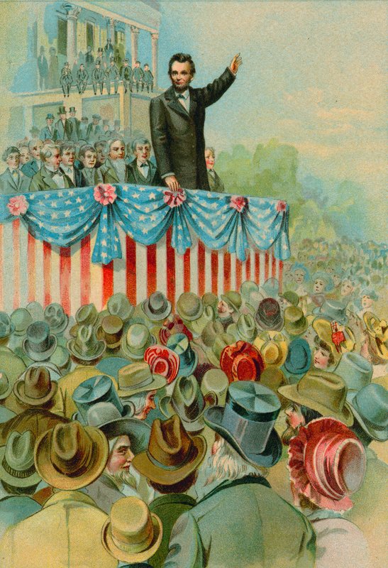 Segunda investidura de Abraham Lincoln de North American