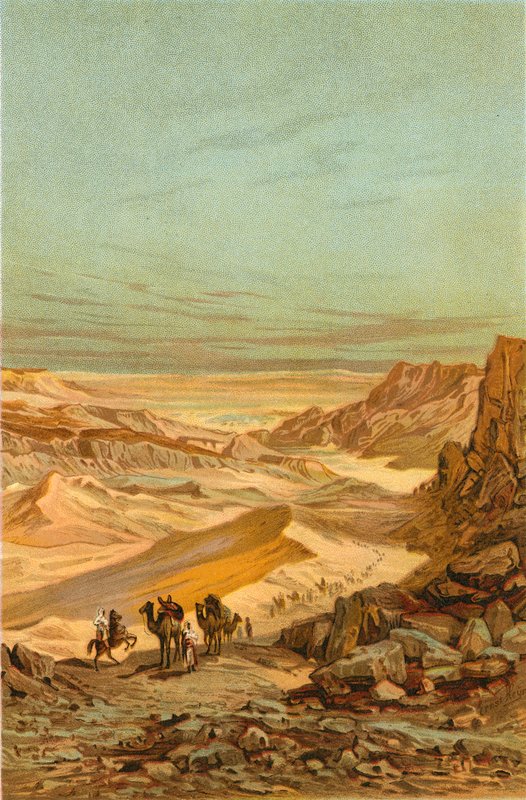 Tierra de los semitas de North American