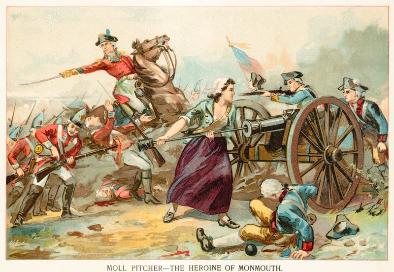 Moll Pitcher - La heroína de Monmouth de North American