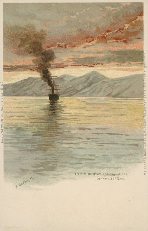 Expedición Fram de Nansen, agosto de 1896 de Norwegian School