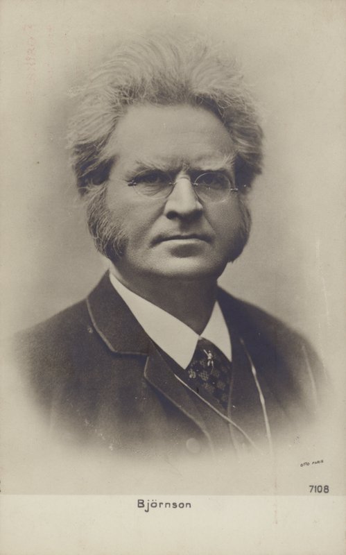 Bjornstjerne Bjornson (1832-1910), escritor noruego ganador del Premio Nobel de Norwegian Photographer
